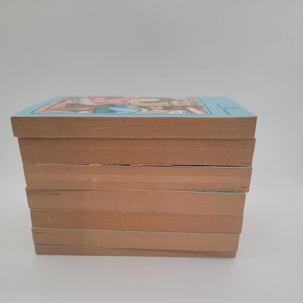 Little House on the Prairie Set‎ Of 7 Books Harper 1st Ed Printing 1971 Vintage